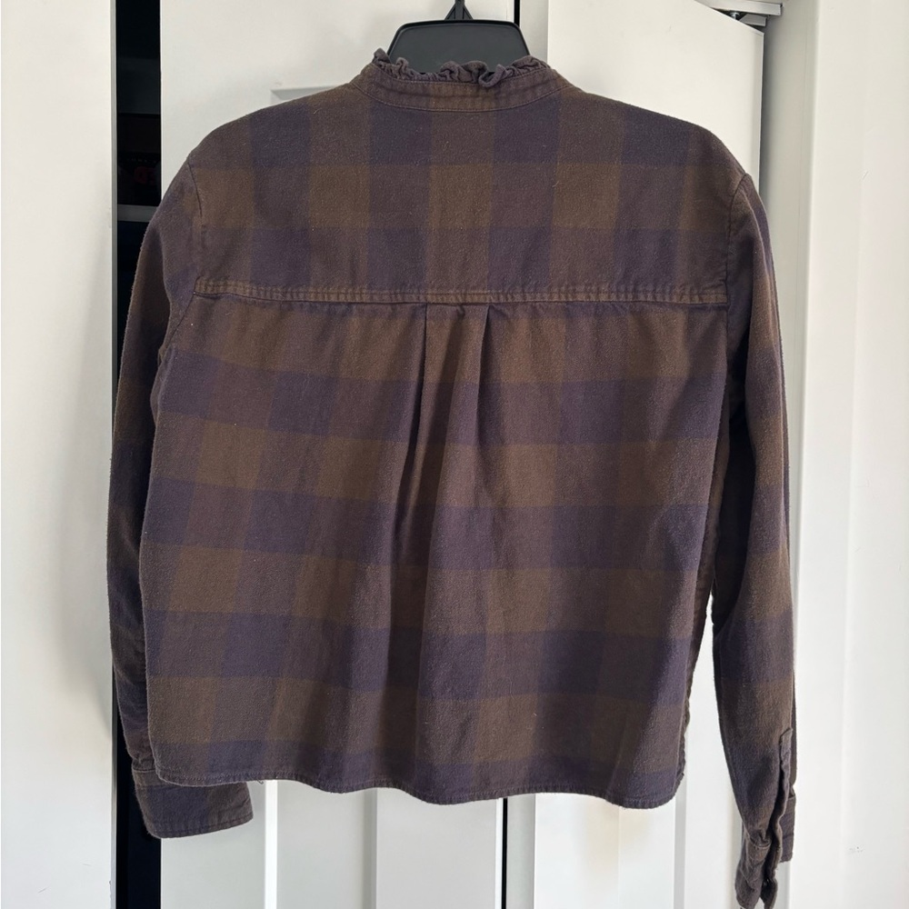 Everlane Checkered Button Up - image 5